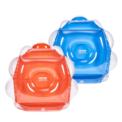 SucceBuy 2-Pack 2/3FT Inflatable Bumper Balls Body Sumo Zorb Balls for Kids & Teens Durable PVC Human Hamster Bubble Balls