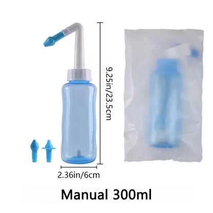 300ML Nasal Rinse Bottle for Allergy Relief - Smarsty