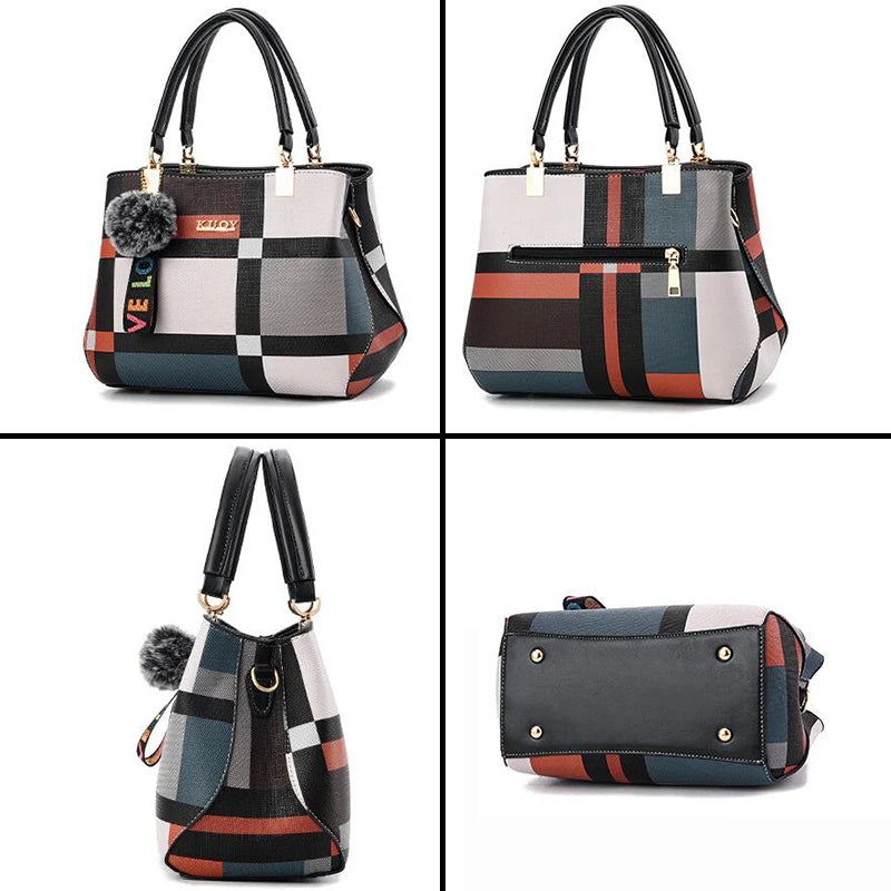 PU Leather Crossbody Bag For Women Large Capacity Travel - Smarsty