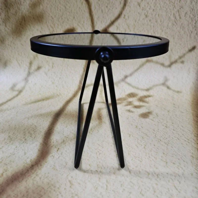 360 Degree Rotating Iron Makeup Mirror with Stylish Design - Smarsty