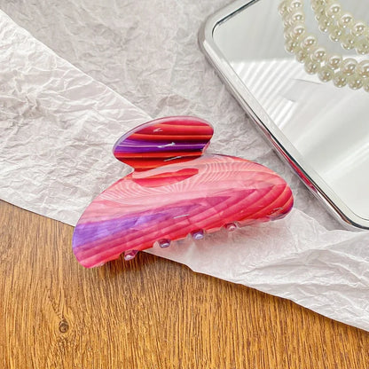 Vintage Floral Hair Claw Clip Elegant Colorful Design - Smarsty