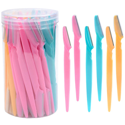 30 Pcs Eyebrow Razors Safe Hair Removal Kit - Smarsty