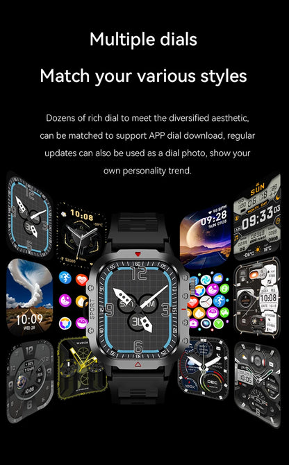 LAXASFIT Smart Watch with Large HD Screen and Fitness Tracking - Smarsty