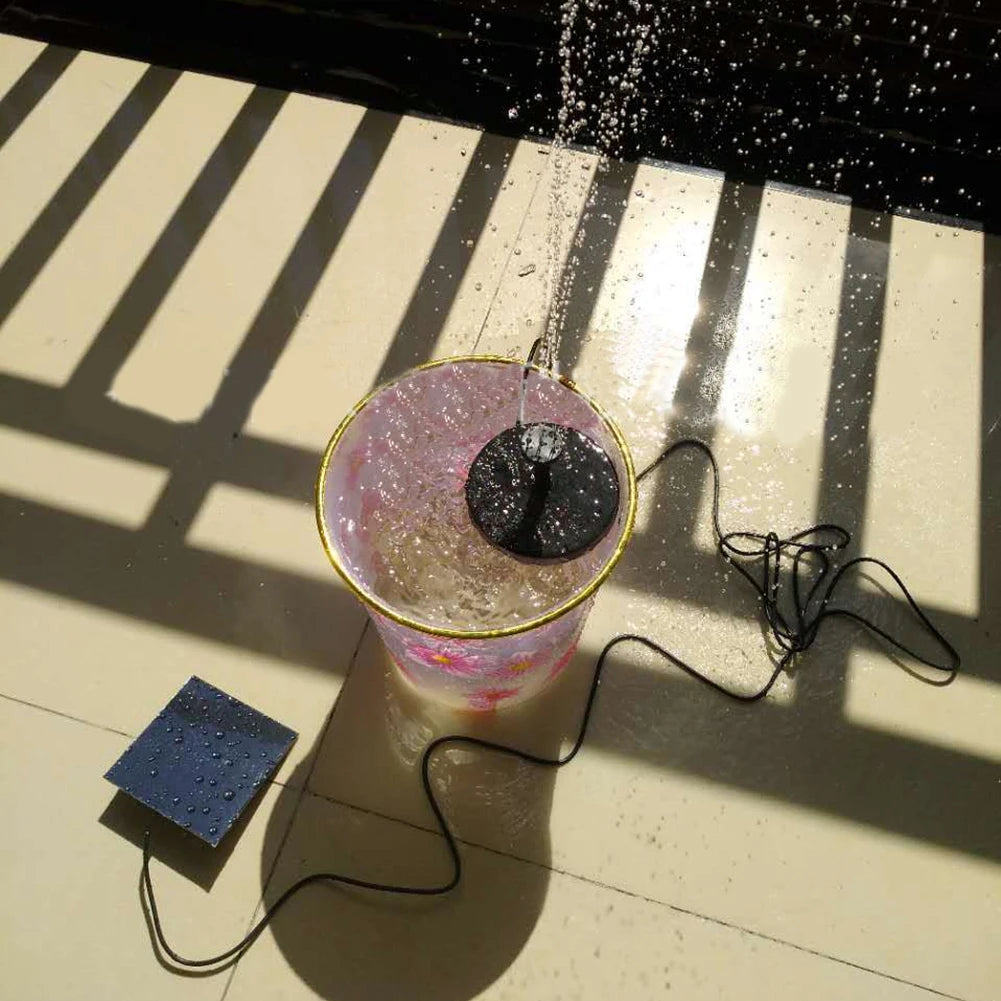 Solar Powered Water Fountain Kit for Garden Decoration - Smarsty