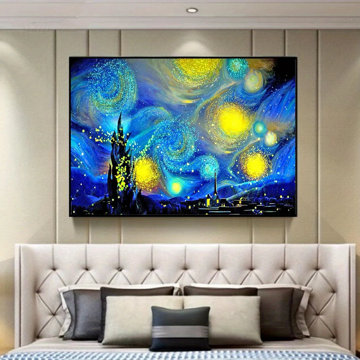 DIY Full Diamond Painting Kit Van Gogh Starry Sky Decor - Smarsty