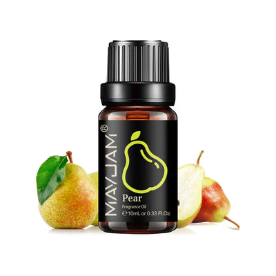 MAYJAM Fruit Essential Oil 10ml Cherry Banana Papaya Grape Litchi Guava Kiwifruit Pear Fig Fragrance Oil for Diffuser Candle - Smarsty