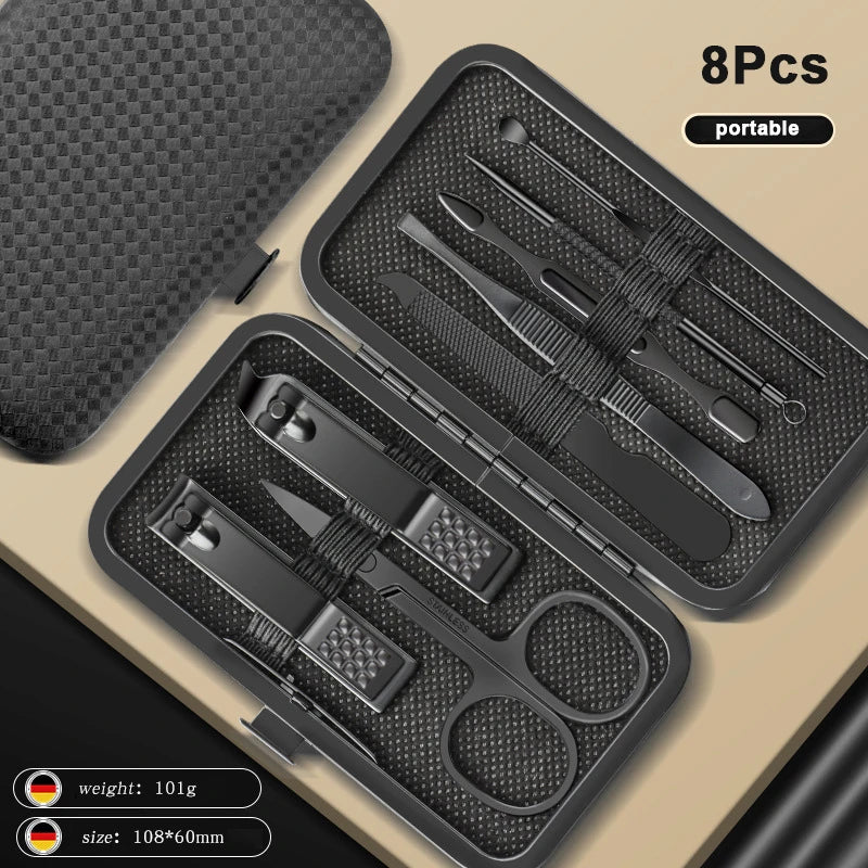 Stainless Steel Nail Clipper Set for Ultimate Grooming - Smarsty