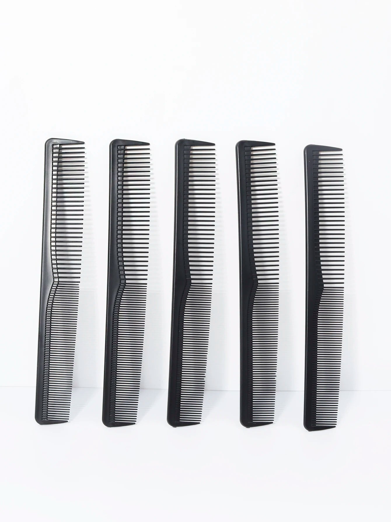 5pcs Carbon Fiber Cutting Combs Set for All Hair Types - Smarsty