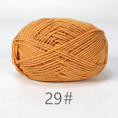 Soft Milk Cotton Yarn for Hand Knitting Projects - Smarsty