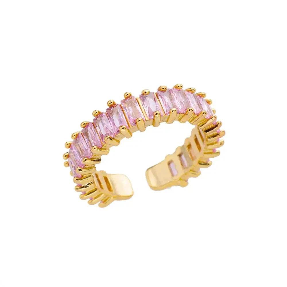 Luxury Gold 316L Stainless Steel Rings for Women - Smarsty