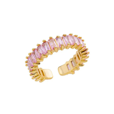 Luxury Gold 316L Stainless Steel Rings for Women - Smarsty