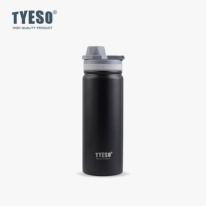 TYESO Stainless Steel Vacuum Flask for Hot and Cold Drinks - Smarsty