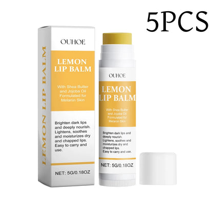 Lemon Ginger Lip Balm for Nourished Smooth Lips - Smarsty
