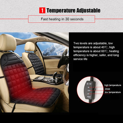 12V Electric Car Seat Heater Cushion For Warm Comfort - Smarsty