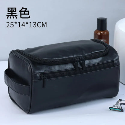 Men Luxury Toiletry Bag Travel Organizer With Hanging Hook - Smarsty