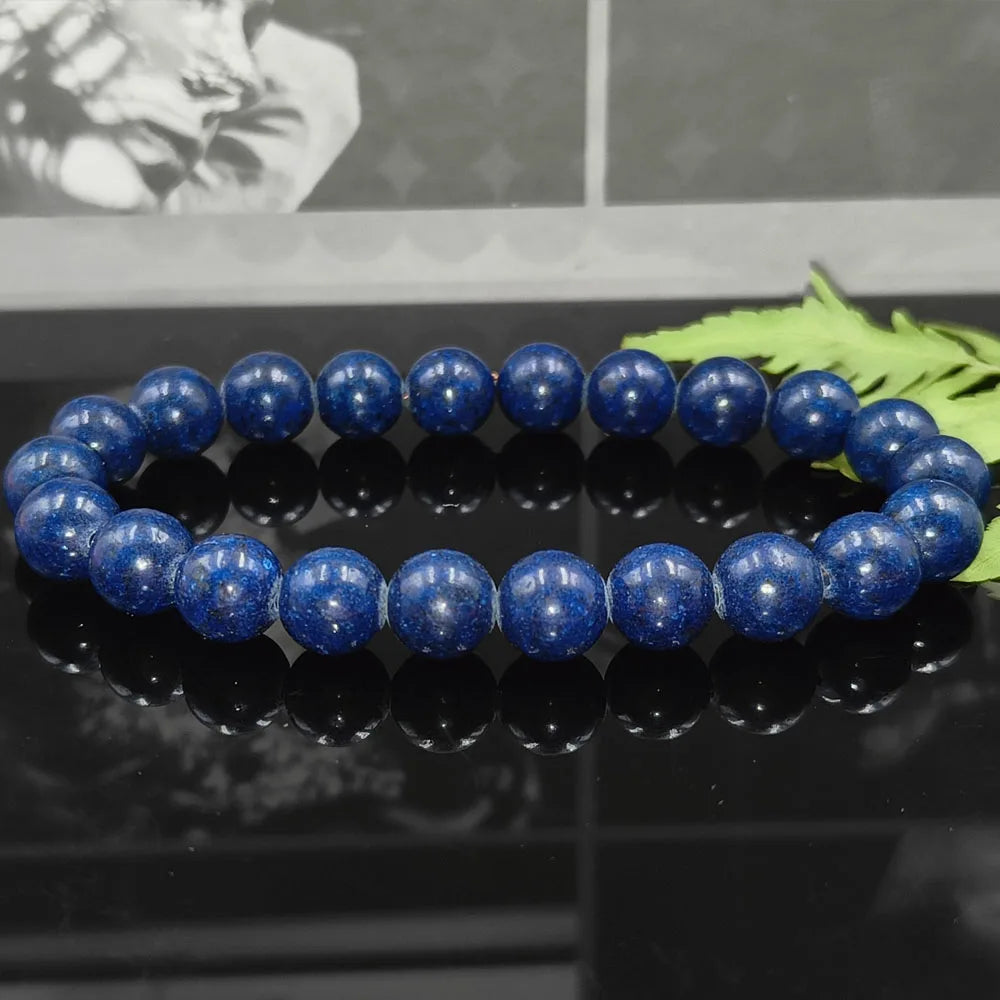 8MM Natural Epidote Zoisite Bead Bracelet for Healing - Smarsty