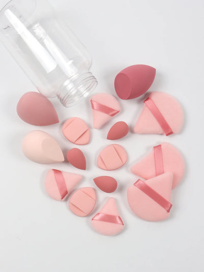Spring Cosmetic Puff Set with Mini Makeup Eggs and Cushions - Smarsty