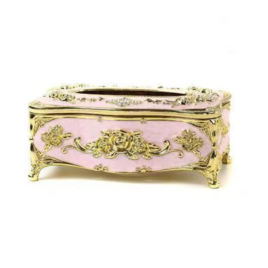 European tissue box, high-end hotel restaurant napkin extraction box, kitchen and living room tabletop tissue storage box
