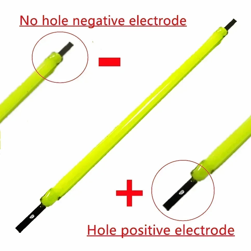 5~100PCS Per Box 3V 38mm LED Filament Multicolour COB Edison Bulb Lamp Incandescent Light Diodes Accessories Holiday Lighting - Smarsty