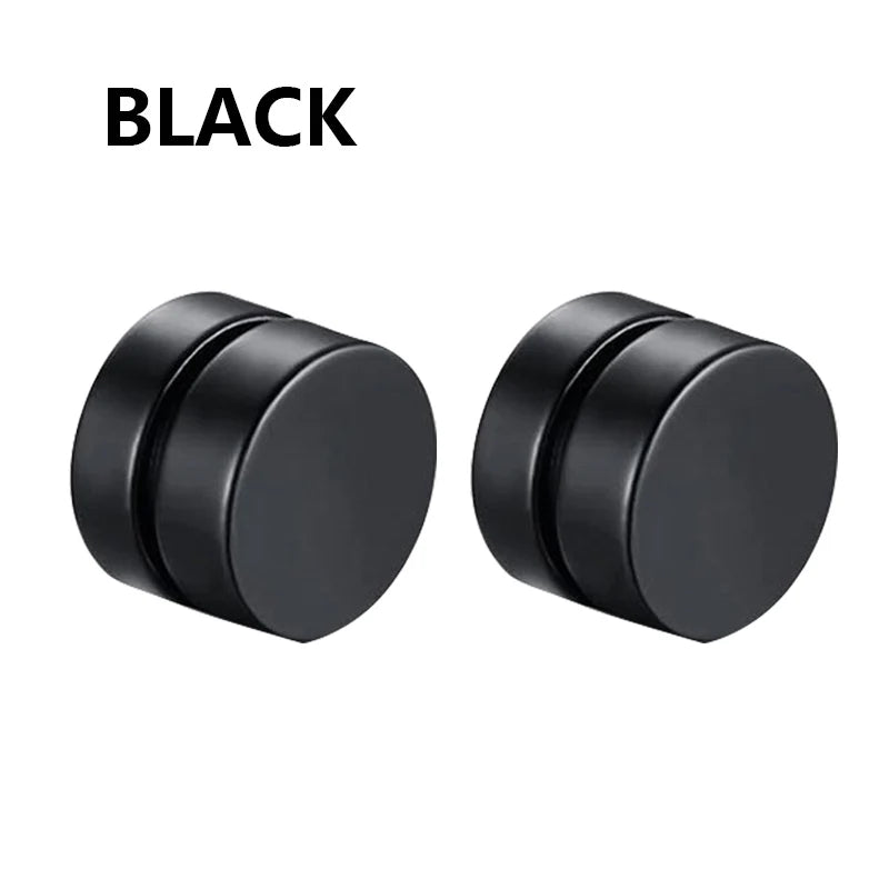 Crystal Magnetic Clip Earrings Non Piercing Unisex Style - Smarsty