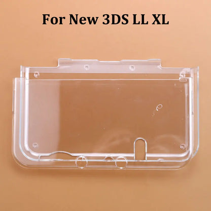 JCD Clear Split Shell Case for Nintendo 3DS XL - Smarsty
