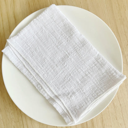 Set of 6 Cotton Dinner Napkins for Elegant Table Decor - Smarsty