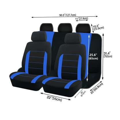 Universal Car Seat Covers Four Seasons Protection Polyester - Smarsty