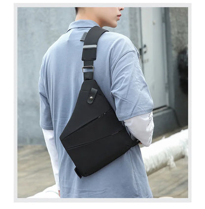 Anti Theft Travel Crossbody Bag With Hidden Wallet Secure - Smarsty