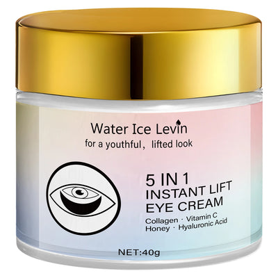 Collagen & Vitamin C Eye Cream 40g, Anti-Aging Firming Eye Treatment with Honey & Hyaluronic Acid, Fast Delivery - Smarsty