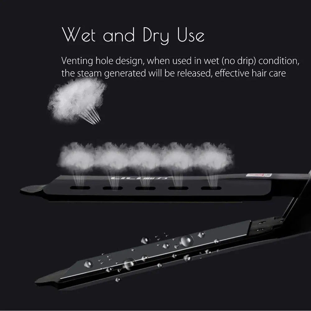 Dual Use Hair Straightener and Curler with Constant Temperature - Smarsty