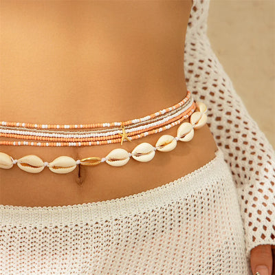 Boho Starfish Pendant Belly Chain for Women - Smarsty