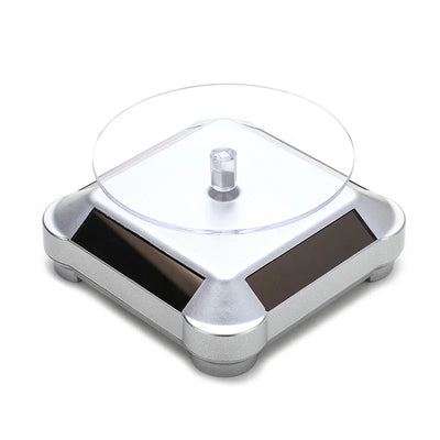 Solar Showcase 360 Rotating Jewelry Organizer Display - Smarsty