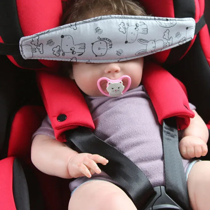 Adjustable Baby Head Support Pillow for Car Seat Travel - Smarsty