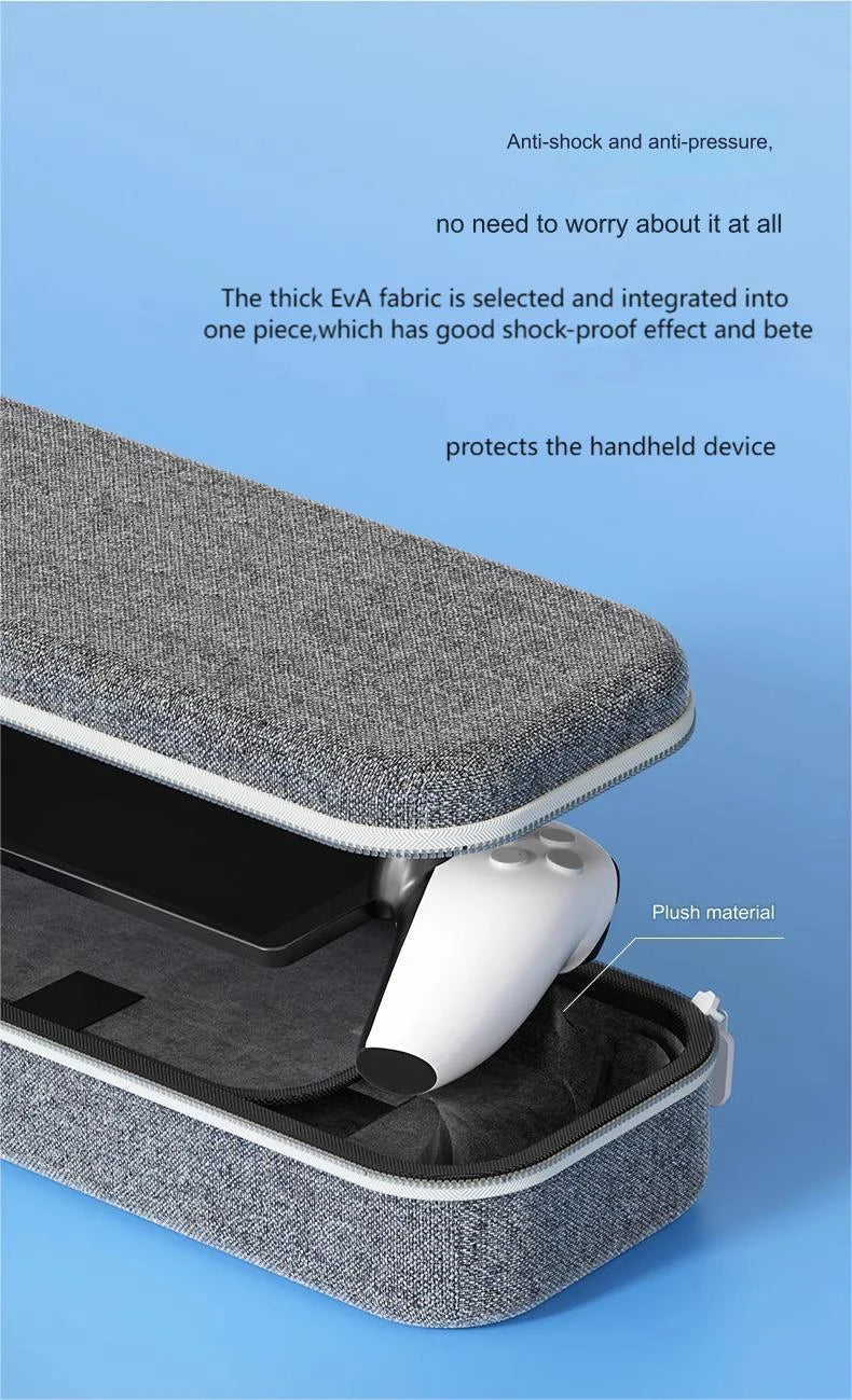 Portable EVA Hard Case for PS5 Console Protection - Smarsty