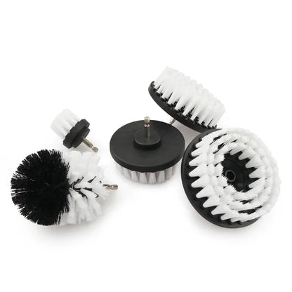 Multiple Size Drill Brush Attachment Set With Extender - Smarsty