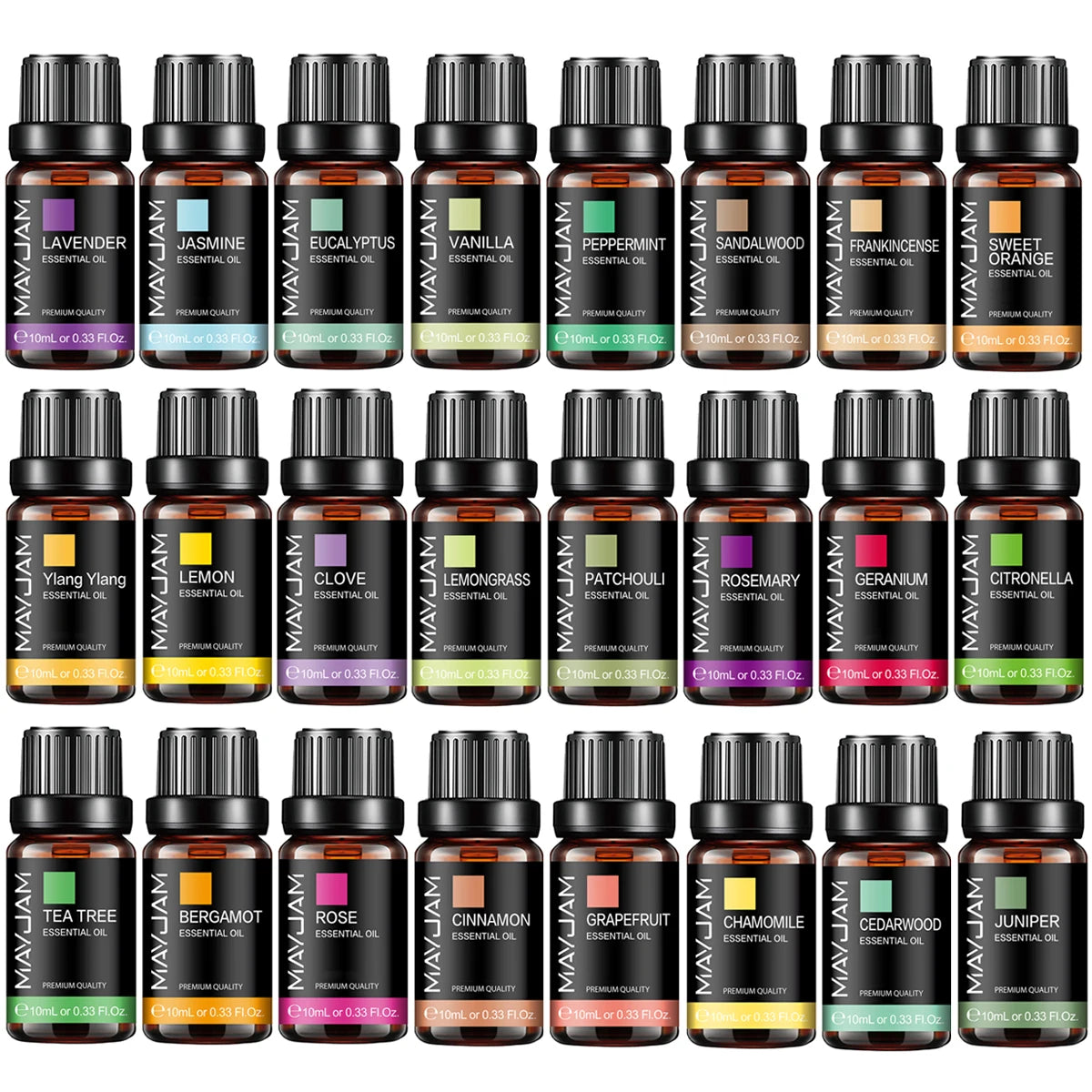 MAYJAM 10ML Essential Oil Blend for Relaxation and Wellness - Smarsty