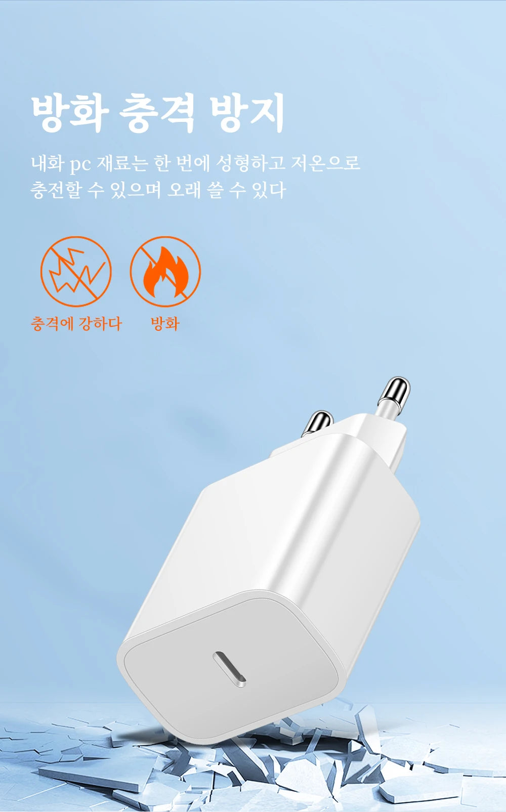 20W USB C PD Charger For iPhone15 GalaxyS23 Fast Charge - Smarsty