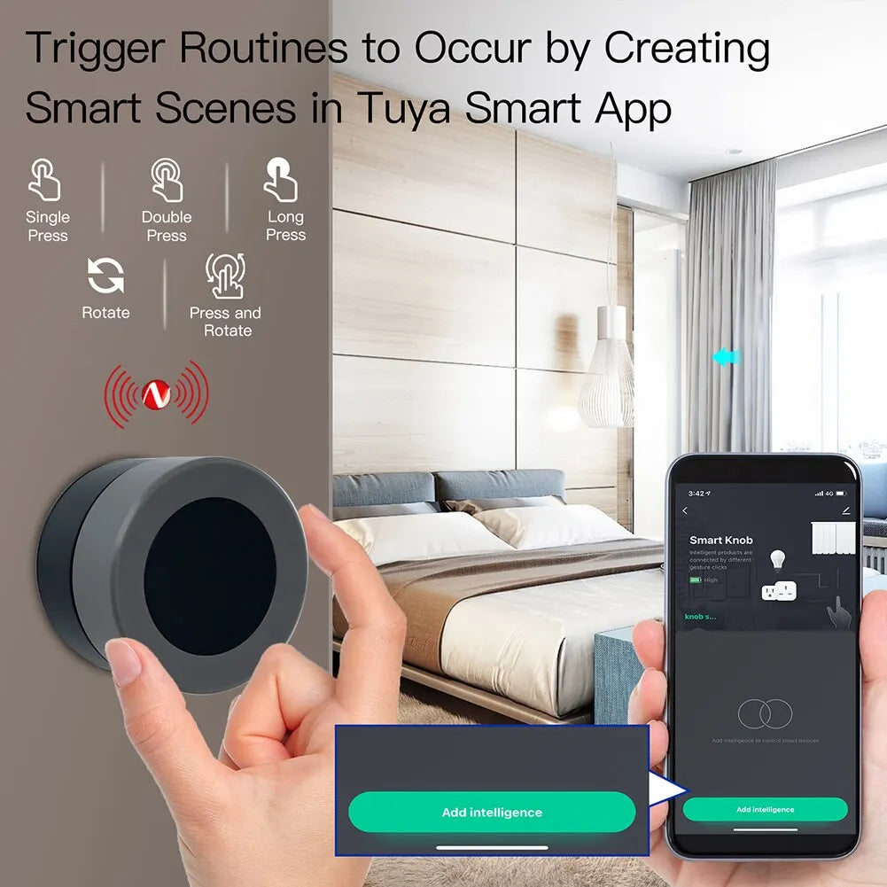 MOES ZigBee Smart Knob Switch for Easy Home Automation - Smarsty