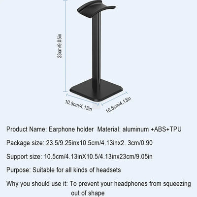 Detachable Headphone Holder for Safe Storage and Display - Smarsty