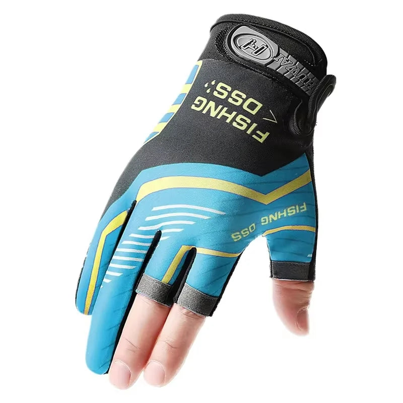 Men's Summer Fishing Gloves Breathable Anti Slip Protection - Smarsty