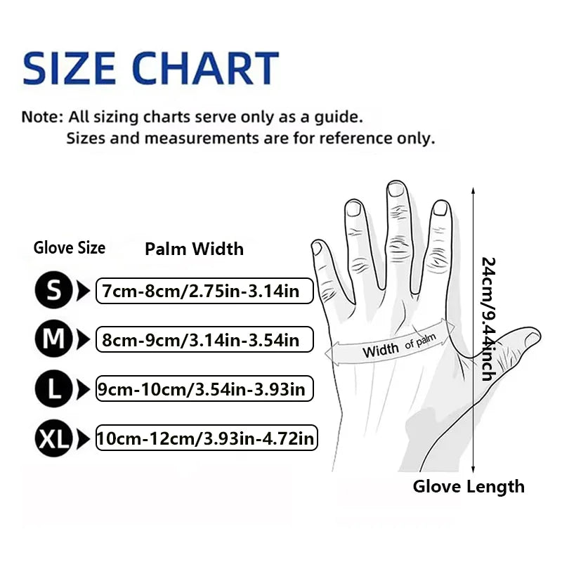20/50/100PCS Disposable Black Nitrile Gloves for Household Use Latex Free Powder Free Cleaning Gloves Tattoo  Hairdressing Tools - Smarsty