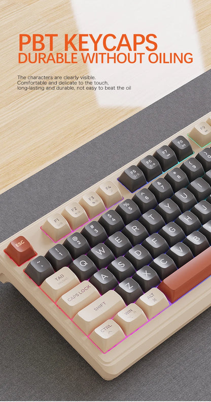 Bluetooth Gaming Keyboard With Multi Device Wireless