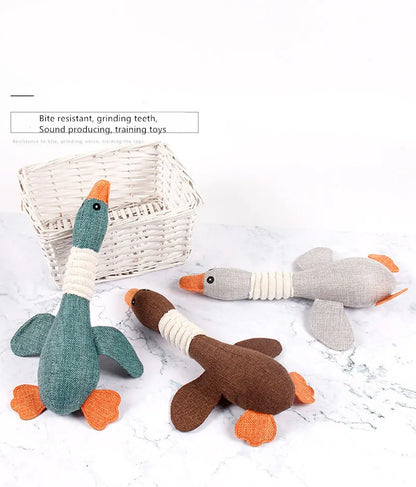 Soft Plush Dog Chew Toy with Squeaker - Smarsty