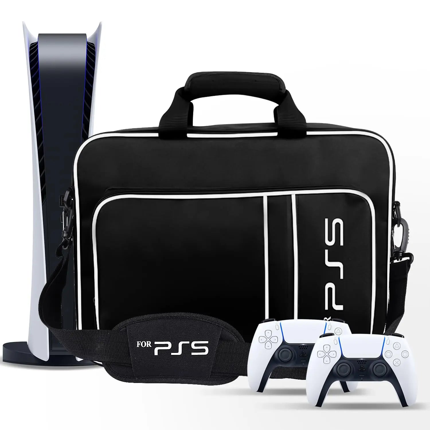 PS5 Travel Case with Efficient Storage and Protection - Smarsty