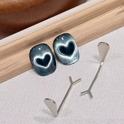 2Pcs Cat's Eye Nail Magnet for Heart-Shaped Effects - Smarsty