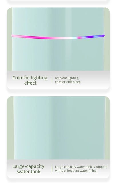 USB Essential Oil Humidifier with Double Spray Mist - Smarsty