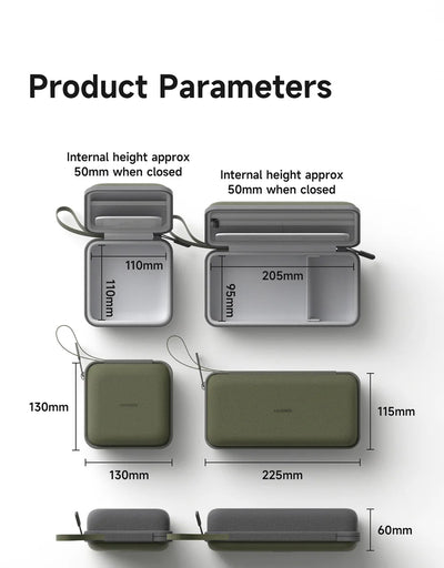 Hagibis Portable Travel Cable Organizer Bag - Smarsty