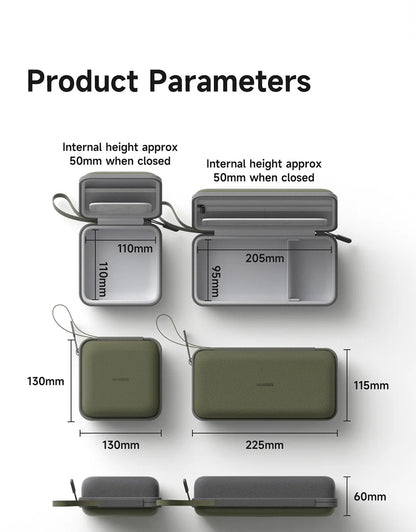 Hagibis Portable Travel Cable Organizer Bag - Smarsty