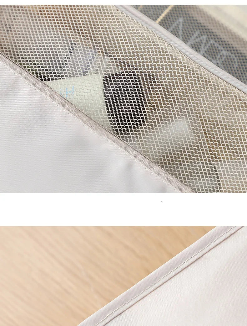 Waterproof Travel Makeup Bag Organizer For Women With Hook - Smarsty