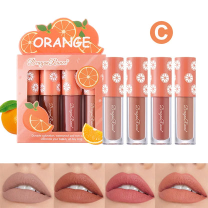 Mini Velvet Matte Lip Gloss Set for Long-Lasting Hydration - Smarsty